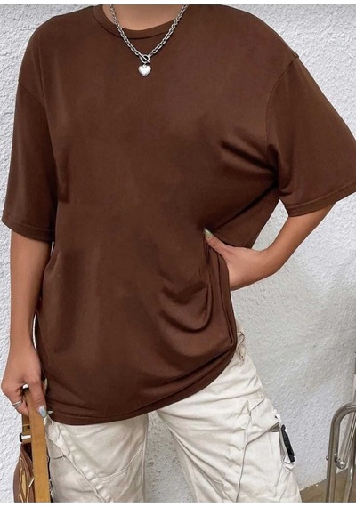 Kozia Outdoors Malkoçbey Love Yourself Baskılı T-shirt Kahverengi