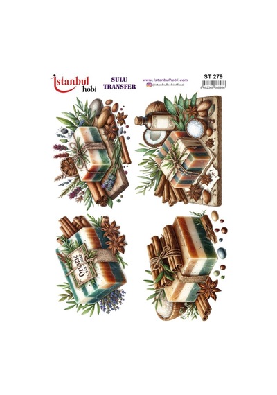 Sulu Transfer Kağıdı 25x35cm St-279