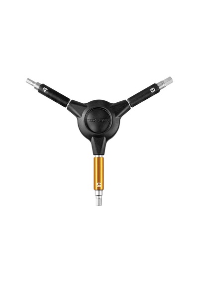 Topeak Yhex Speed Wrench Top Başlı T Alyen Altıgen 4/5/6 Mm Hız Manşonlu Tt2598