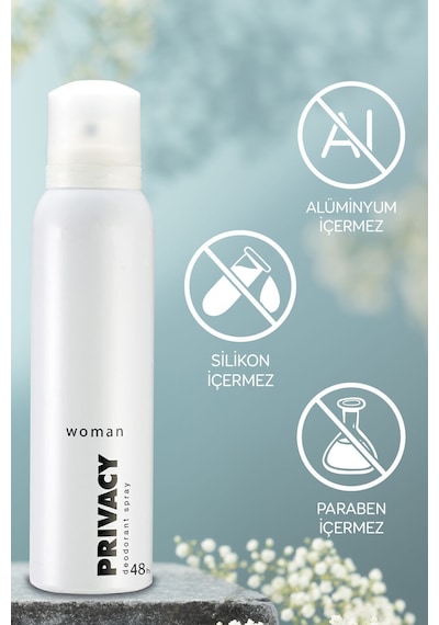 Women Kadın Deodorant 3x150ml