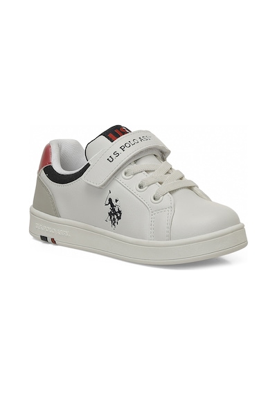 U.s. Polo Assn. Gus Jr 6fx Beyaz Erkek Çocuk Sneaker 000000000102155601 Beyaz-grı-kırmızı