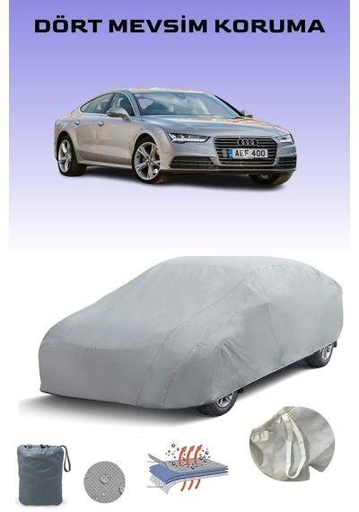 Audı A7 Sportback 2014 - 2017 Araba Brandası Oto Branda Gri
