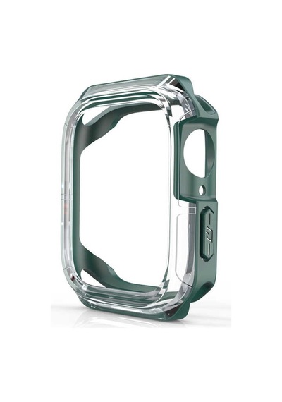 Apple Uyumlu  Watch 40 MM Sert Pc Ekran Koruyucu + Silikon Kasa Koruyucu