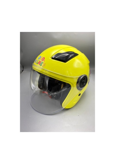Açık Kask Çocuk Sarı
