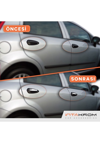 intakrom Fiat Grande Punto Kapı Kolu İç 4 Parça 2005 ve Üzeri
