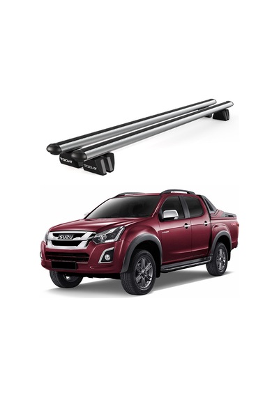 Pençe Isuzu D-max 2013-2020 Uyumlu Gri Ara Atkı 135cm Port Bagaj Tavan Barı