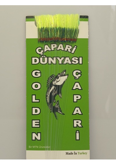 Golden 50 İğneli İstavrit Kösteği 8 No Siyah İğne -0,20 Mm -0,22 Mm Köstek Yeşil-fosfor