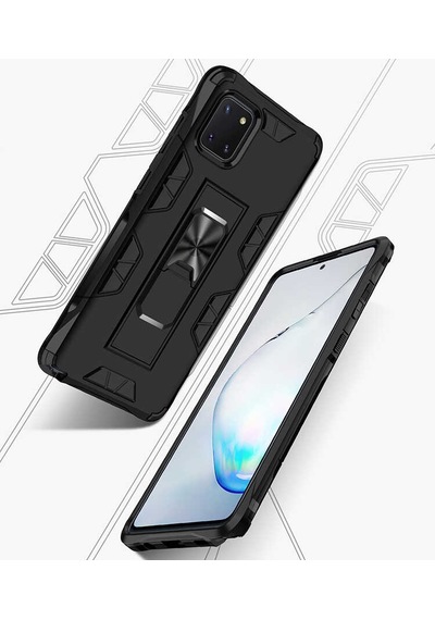 Samsung Uyumlu Galaxy A81 Note 10 Lite Kılıf Zore Volve Kapak Rose Gold
