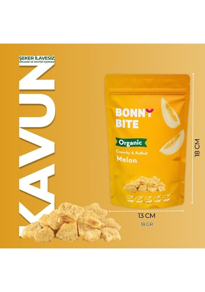 Kurutulmuş Çıtır Kavun Atıştırmalığı 18gr Diğer
