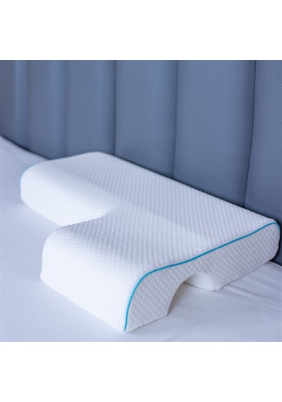 SimpleThePillow Kol Destekli Visco Boyun Yastığı Balayı Yastığı 65*49*31*12