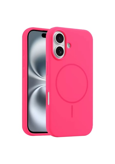 Joko Apple iPhone Uyumlu  16 Plus Uyumlu Kılıf Jully Magsafe Kapak - Pembe