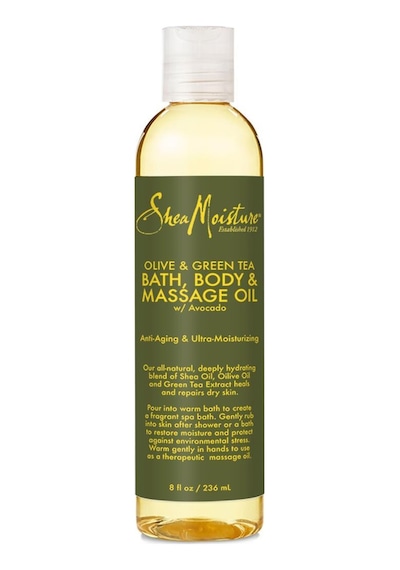 Shea Moisture Zeytin ve Yeşil Çaylı Banyo, Vücut ve Masaj Yağı 23