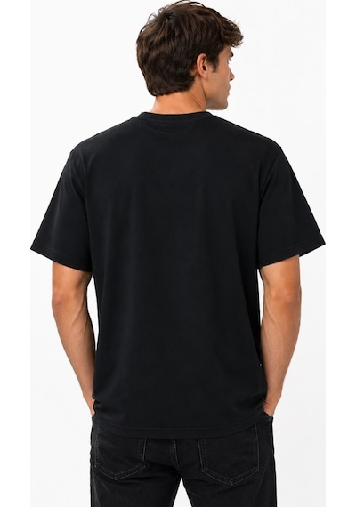 Skechers M Skypeak Crewneck Regular Box Logo T-shirt S2620057-3817 Erkek Tişort siyah