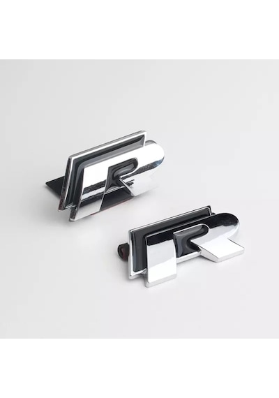 Tiguan R Ön Panjur Logosu Amblem Metal