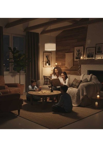Lüks Beyaz Renk Modern Dekoratif Salon, Oturma Odası Ve Mutfak Sarkıt Avize Lamba Hediyedir. Beyaz