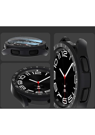 Galaxy Uyumlu Watch 6 Classic 47mm Sert Pc Kasa Ve Ekran Koruyucu Zore Sport Watch Gard 29
