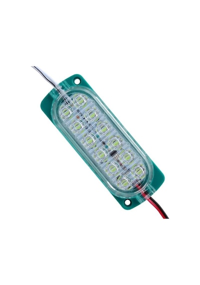 Powermaster Parlak Yanıp Sönen Yeşil 24 Volt 1.2 Watt 2835 Modül Led