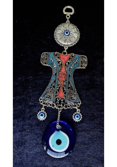 Nazar Boncuklu Mineli Büyük Kaftan (522773245)