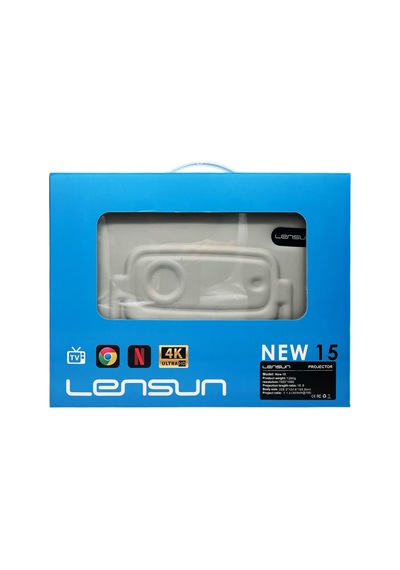 Lensun New15 Ev-ofis-okul Projektör - Beyaz