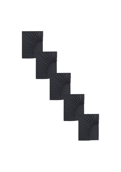 5 Adet 65 X 95 + 10 Cm Anne Yanı Lastikli Penye Kumaş Bebek Çarşafı