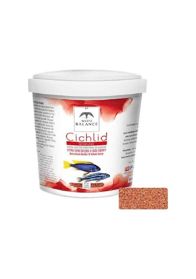 Cichlid Granül Balık Yem 100 Gram Paket