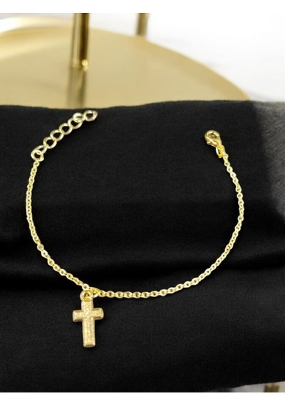Gold Kadın Bileklik Hac İşaret Charm Gold