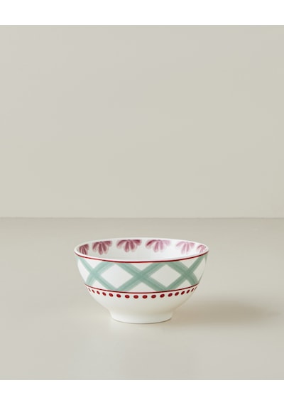 English Home Floreline Bone Porselen Çerezlik 11,5 Cm Renkli Renkli