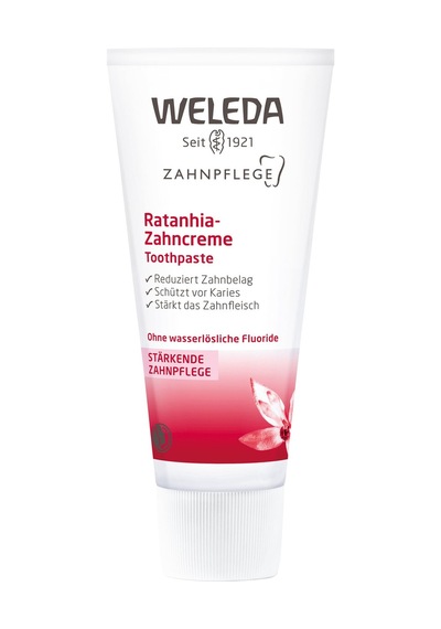 2 Adet Weleda Ratanya Özlü Organik Dış Macunu 75 Ml.