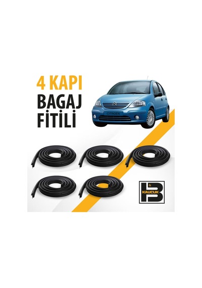 Citroen C3 1.nesil 4 Kapı + Bagaj Fitili Bm00484
