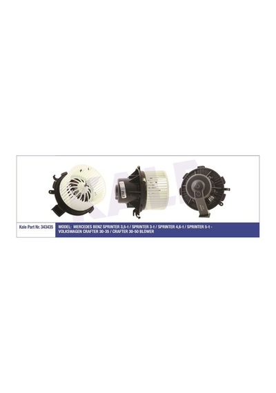 KALE 343435 KALORİFER MOTORU CRAFTER 06- / SPRINTER 06-