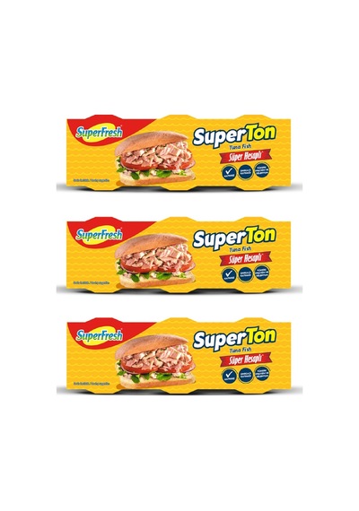 Superfresh Superton Ton Ayçiçekyağlı 75 Gr X 9 Adet