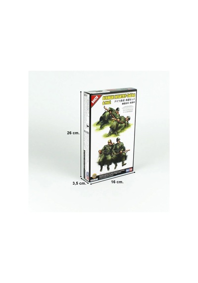 1/35 Alman Piyadeleri İstirahatte Figür Maketi- Hobbyboss 84420