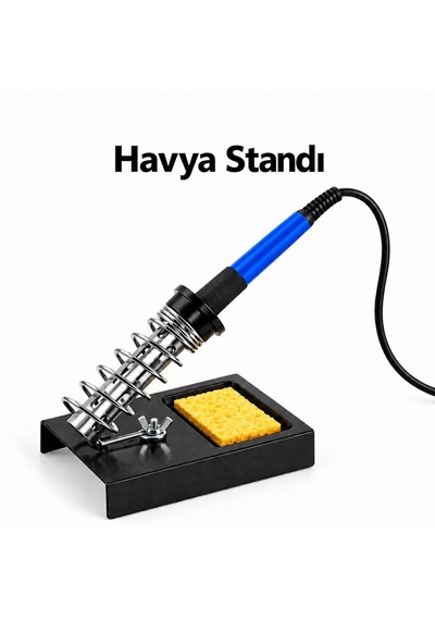 Havya Standı Paslanmaz Çelik Yaylı- Havya Dahil Değildir