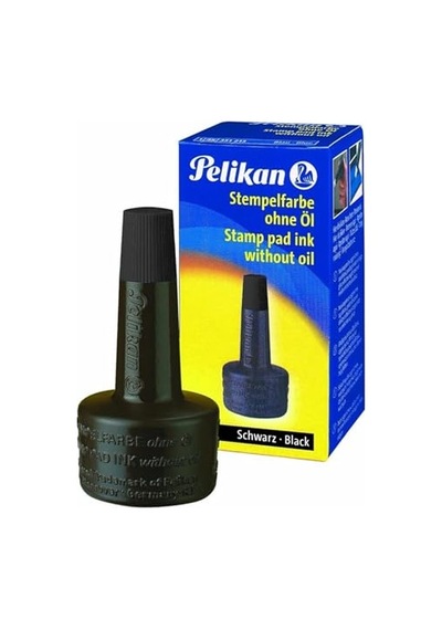 Pelikan Istampa Mürekkebi Siyah, 28 Ml, Damga Kalemi Mürekkeği Genel