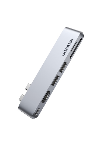 Ugreen 6'sı 1 Arada 2 Usb 3.0 100w 6k Pd Port Çoklayıcı Hub, 80856