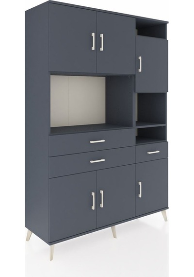 Hyperion Dolap 10 Raflı 3 Çekmeceli 6 Kapaklı 132x44x195 Antrasit-antrasit/antrasit Antrasıt/antrasıt - Antrasıt Hyperion Dolap 10 Raflı 3 Çekmeceli 6 Kapaklı 132x44x195 Antrasit-antrasit/antrasit Antrasıt/antrasıt - Antrasıt