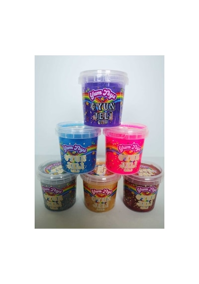 Yumtoys Slaym Gold- Hazır Slime 6 Farklı Renkler 6 Kutu 140x6 Gr Renkli