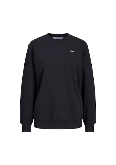 Jjxx Sıfır Yaka Rahat Kesim Siyah Kadın Sweatshirt 12223962 001
