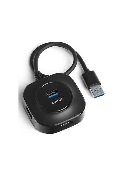 Dark Connect Master X4 Dk Ac Usb345 4Port Usb 3.0 Siyah Usb Çokl