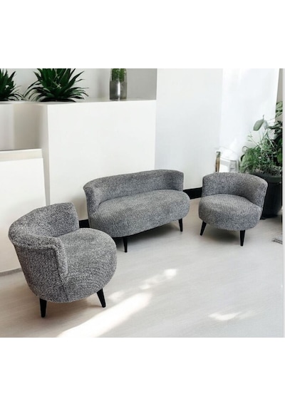 Azra Mobilya Sydney Çay Seti Koltuk Takımı - Cafe, Ofis, Balkon, Kafe, Bahçe, Ofis, Salon Mobilyası Gri Azra Mobilya Sydney Çay Seti Koltuk Takımı - Cafe, Ofis, Balkon, Kafe, Bahçe, Ofis, Salon Mobilyası Gri