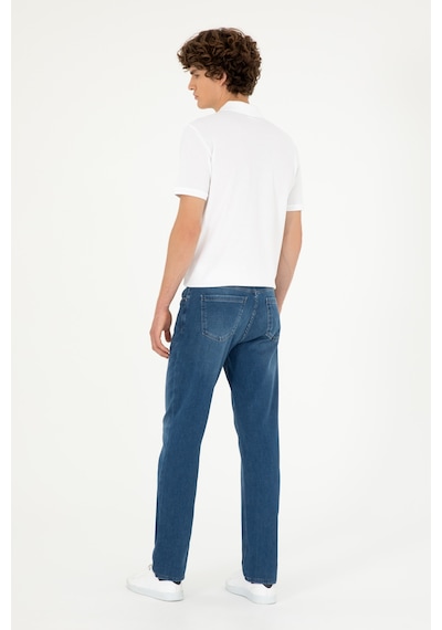 U.s. Polo Assn. Erkek Mavi Pantolon Jean 50280822-dn0022 Mıd Blue