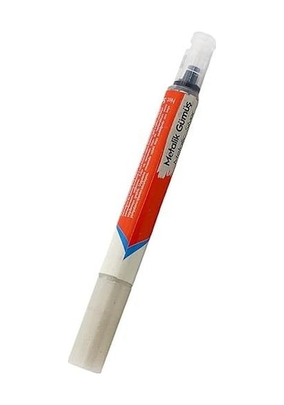Vodaseal Fırça Uçlu Oto Rötuş Kalemi 5 Ml. - Metalik Gümüş Gri