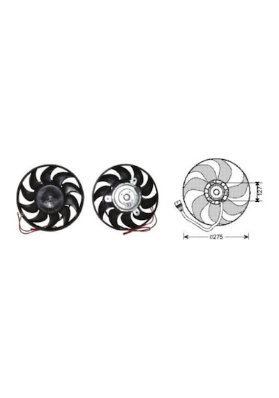 Fan Motoru 12v Vw. Transporter T4 1994- 2001 Tüm Mod.