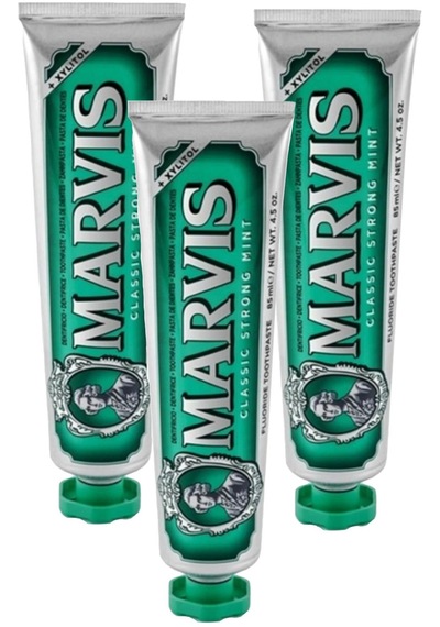 Marvis Classic Strong Mint Diş Macunu 3 x 85 ML
