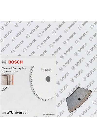 Bosch 9+1 Eco For Universal 230 mm Turbo Kesici Disk - 2608615048