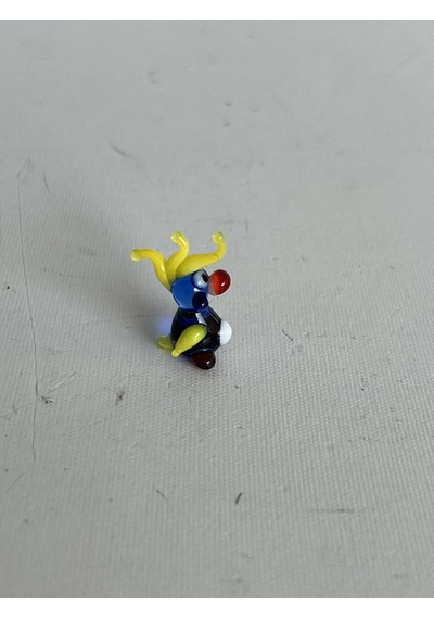 El Yapımı Mini Murano Cam Papağan Biblo A135-05