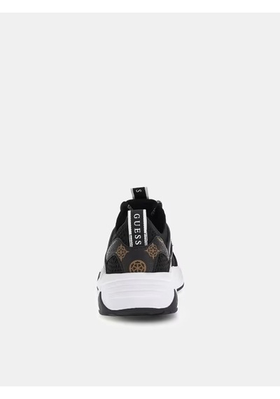 Guess Genga Kadın Sneaker Ayakkabı Flpgenfal12 Siyah