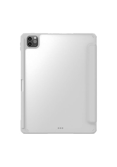 Baseus Minimalist Apple iPad Uyumlu Pro 13" Tablet Kılıfı - Gri Kapaklı Kılıf