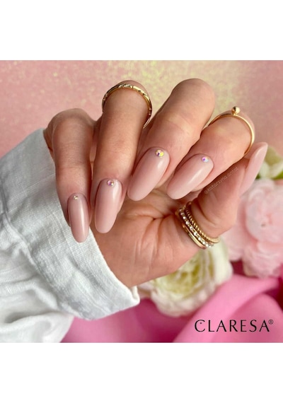 Claresa Kalıcı Oje French Time Yarı Şeffaf Nude Pembe Bej 07 5gr