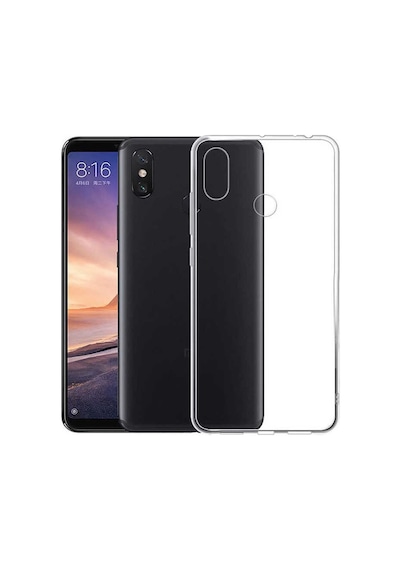 Xiaomi Mi A2 Lite Kılıf Zore Süper Silikon Kapak Renksiz